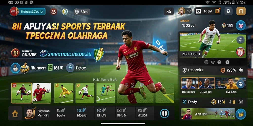 Tampilan gameplay yang menarik pada aplikasi Sportsbook 8II.