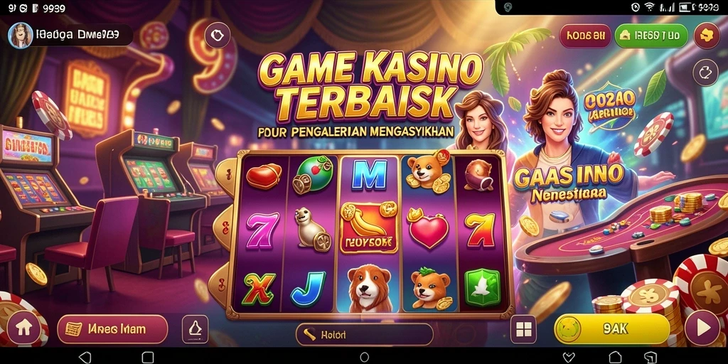 Tampilan gameplay yang mengasyikkan dalam 9939 dengan berbagai pilihan permainan Kasino.