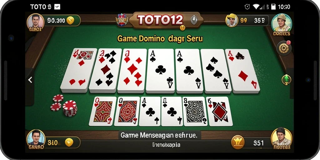 Gameplay utama TOTO12 yang menarik dan mengasyikkan.